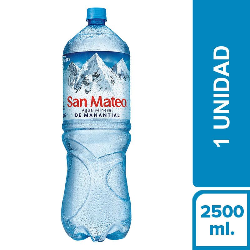 Agua sin Gas CIELO Botella 2.5L