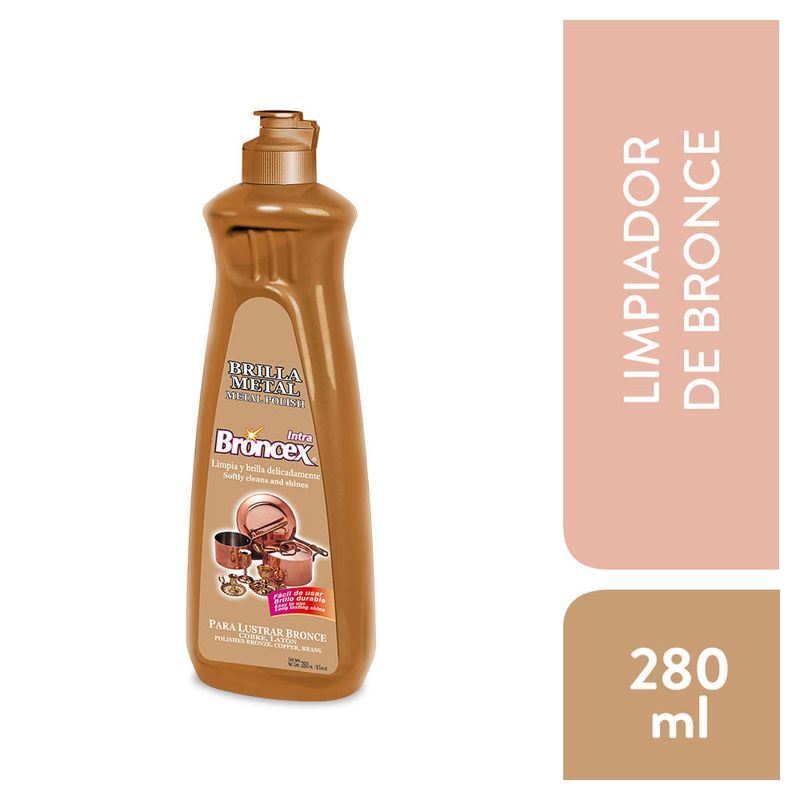 Limpiador de metales Broncex 280ml - Promart