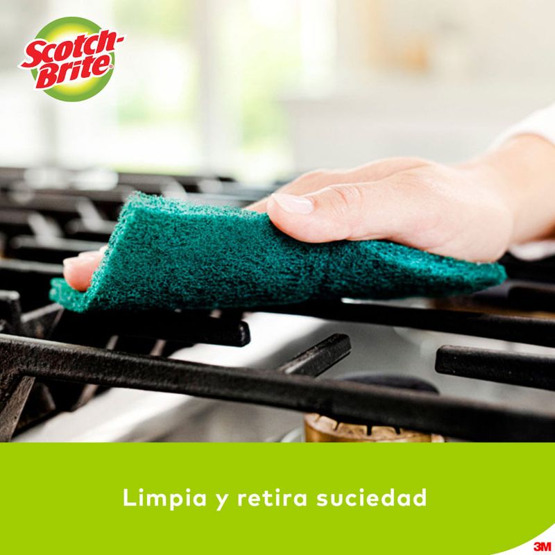 Comprar Esponja Scotch-Brite® Limpieza Pesada Anatómica- 2