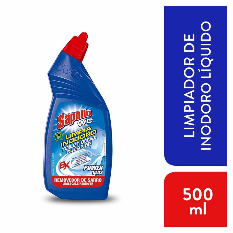 Limpia Inodoro Sapolio WC Power Plus 500ml - 896403