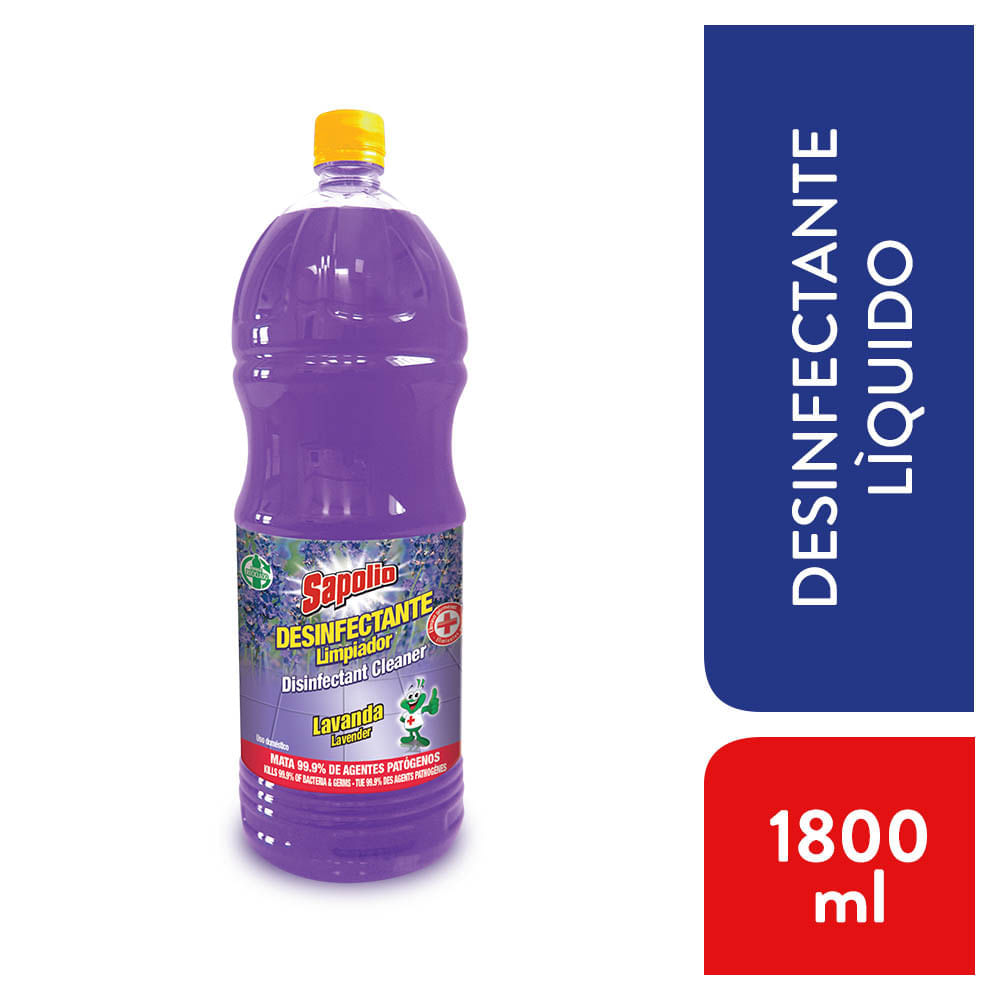 Limpiador desinfectante Sapolio aroma Lavanda