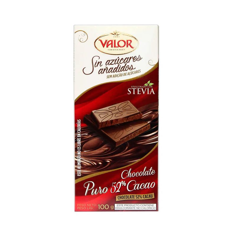 Chocolate Valor Polvo Sin Azúcar 200g