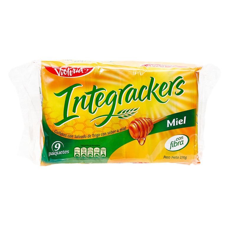 Galletas-Integrackers-Victoria-Salvado-de-Trigo-y-Miel-Pack-9-Unid-x-30-g
