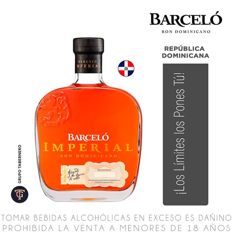 Ron Barceló Imperial Botella 750ml 