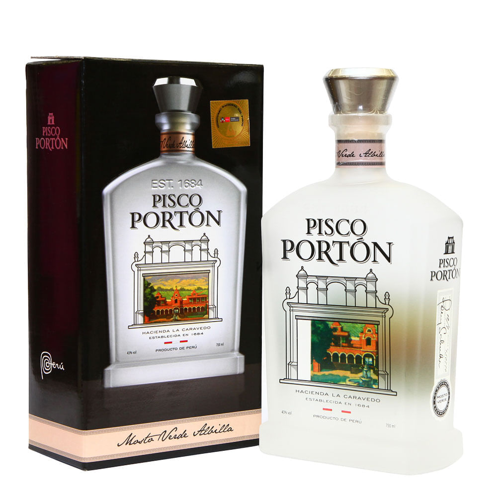 Pisco Portón Mosto Verde Albilla Botella 750ml Metrope