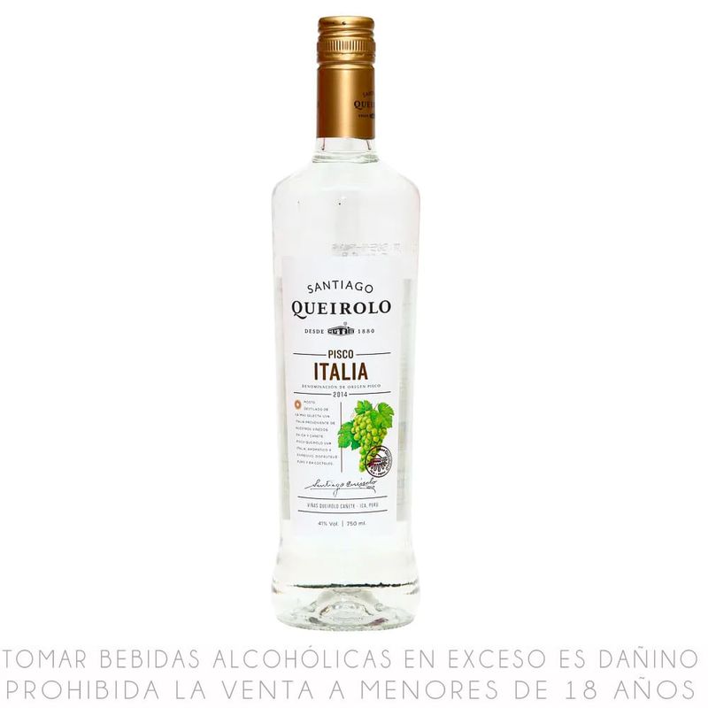 Santiago Queirolo Quebranta Pisco 750mL