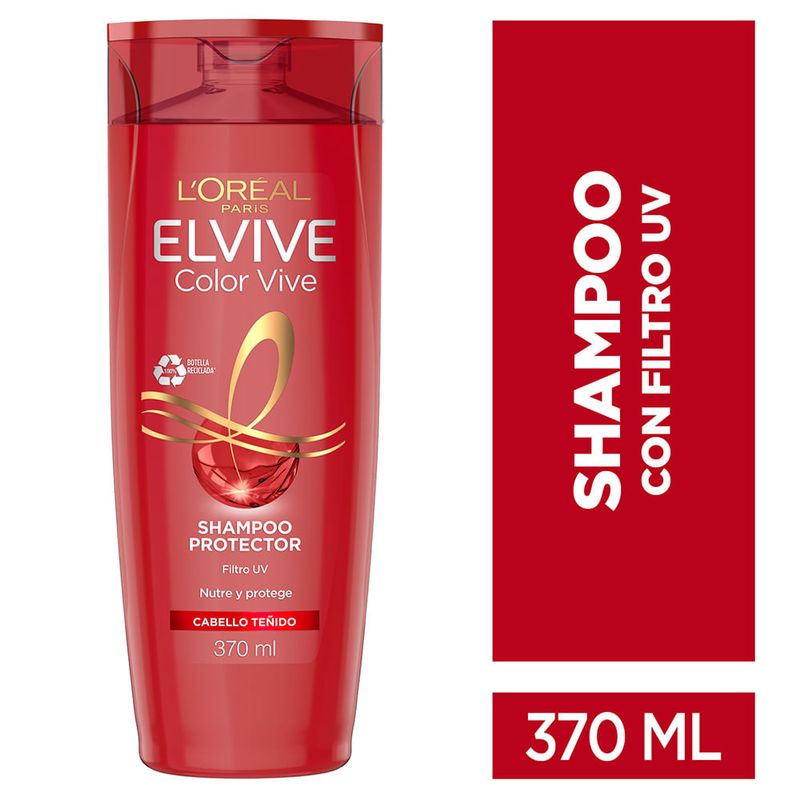 CHAMPU ELVIVE REPARADOR PELO DAÑADO 370 ML.