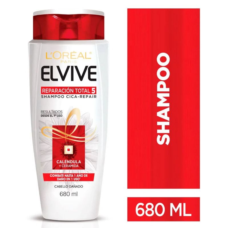 Shampoo ELVIVE Dream Long Reconstructor Frasco 680ml