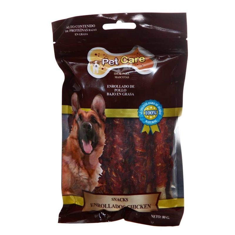 Snack-Enrollados-Chicken-Bajo-en-Grasa-Pet-Care-Bolsa-4-Unid