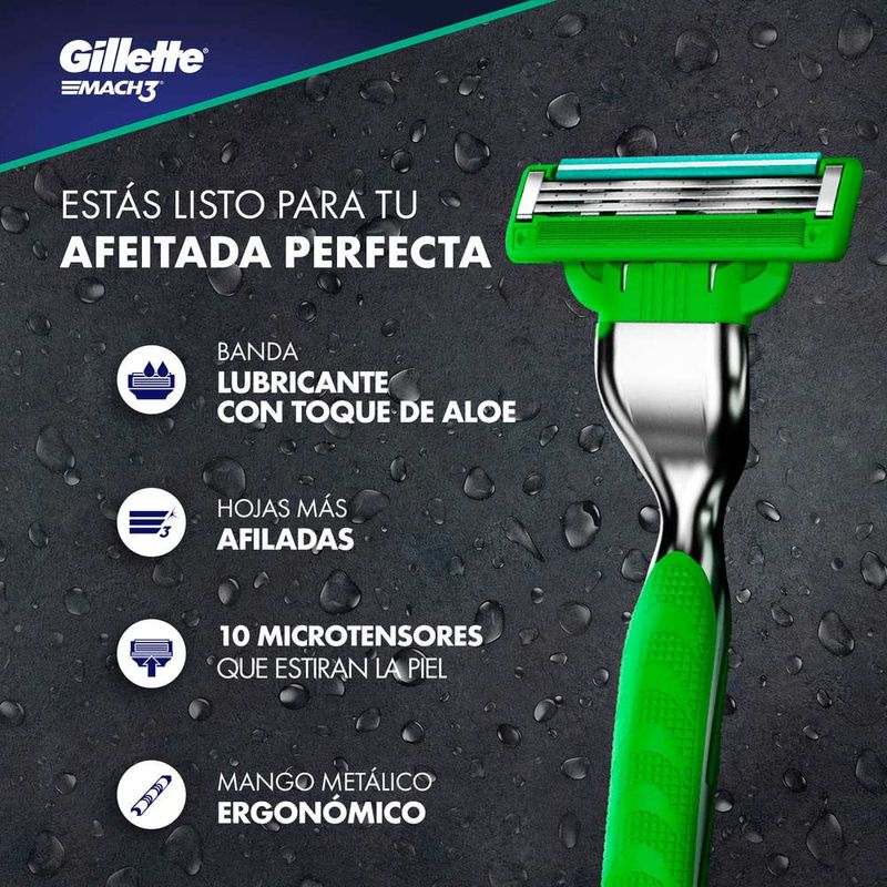 Repuestos-para-M-quina-de-Afeitar-Gillette-Mach3-Sensitive-Caja-4-unid-8-737