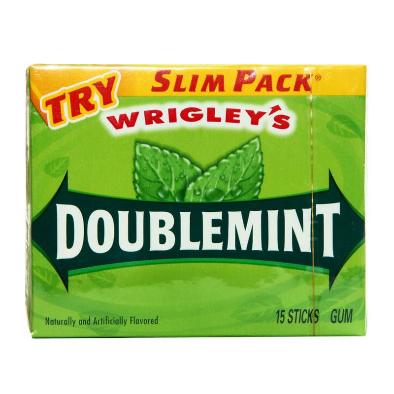 CHICLES-WRINGLEY-15STK-SLIM--DOUB-MINT-CHICL-WRING-15-1-32613