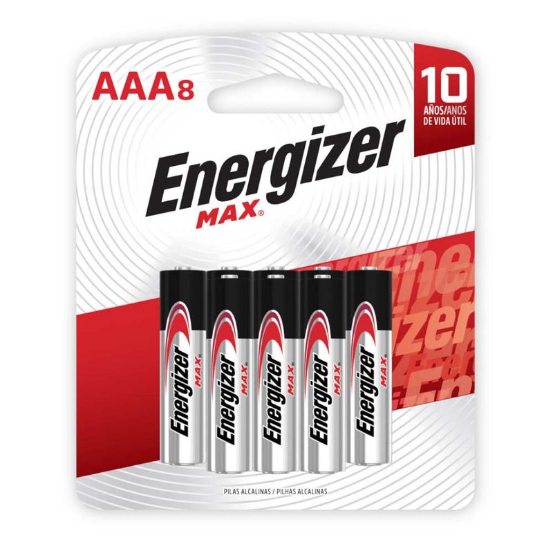 Energizer Pila Alcalina Max AAA Pack De 8 Unid - Metro.pe