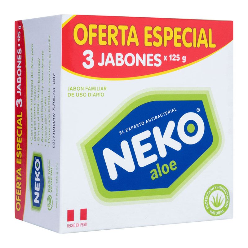 Jabon-en-Barra-Antibacterial-Neko-Aloe-Pack-3-Unid-125-g-2-9238