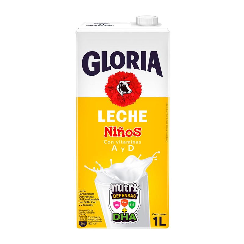 Pack x6 Leche Evaporada Gloria Entera 