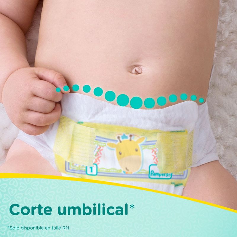 0004574 - Pañales Para Bebé Pampers Recién Nacido Talla RN Paquete