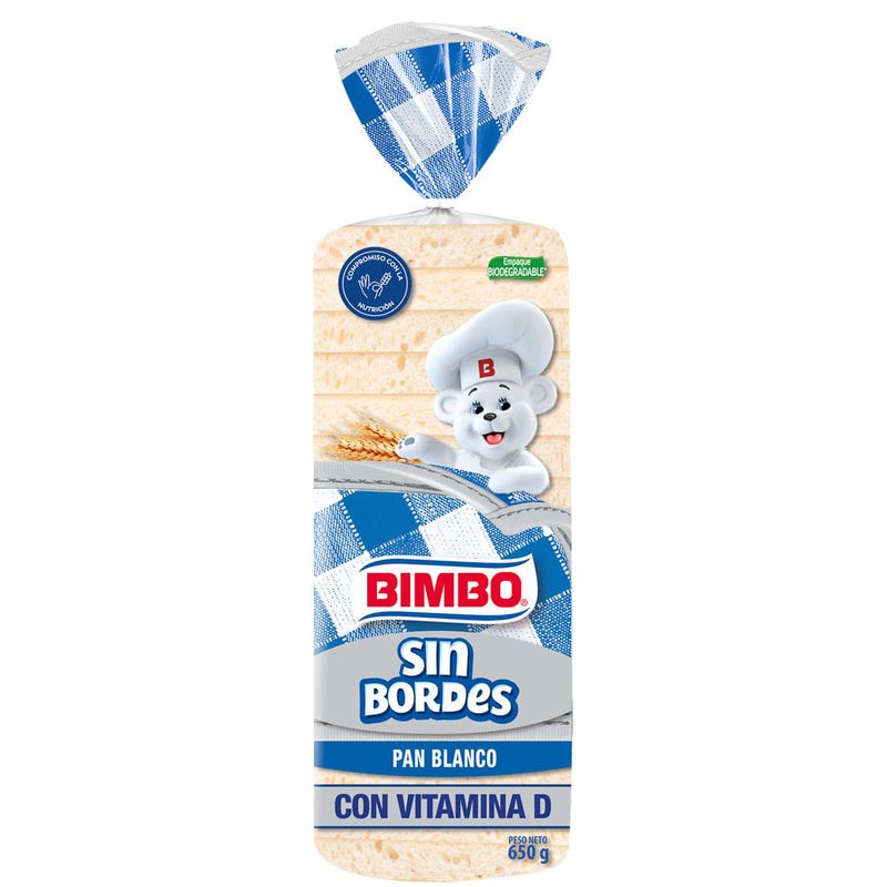 Pan de Molde Blanco Bimbo 480g 