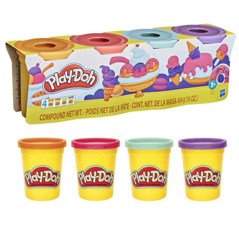 Masas y Plastilinas Play Doh Clasico 4un Surtido Metro.pe