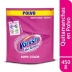 Quitamanchas en Polvo Vanish Oxi Action Ropa Color 450g