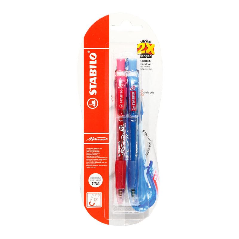 Arti-Creativo-Lapicero-Marathon-Blister-X-Azul---Rojo-1-21984