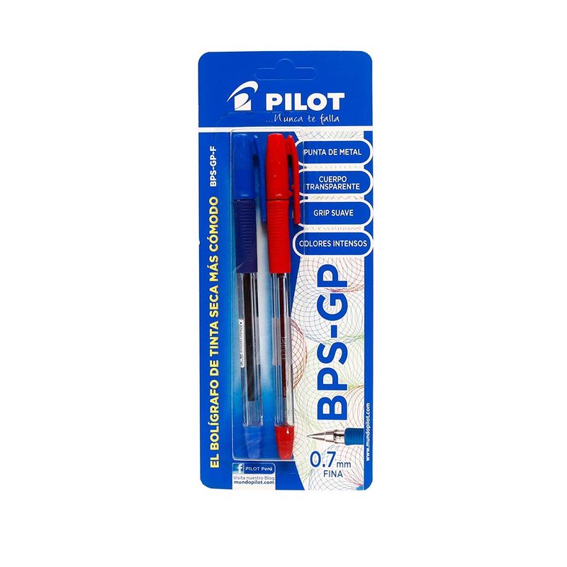  Pilot FriXion – Blister Pack 2 bolígrafos, azul y rojo