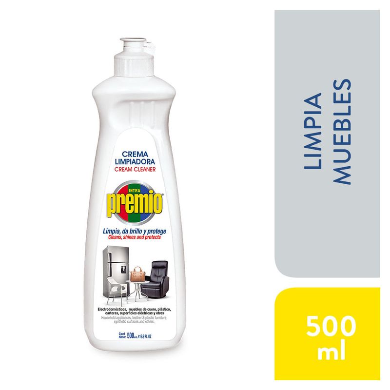 Crema Limpia Muebles Premio 500ml 