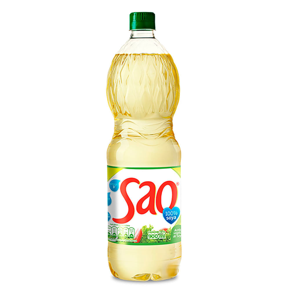 Aceite de Soya Sao 900ml 