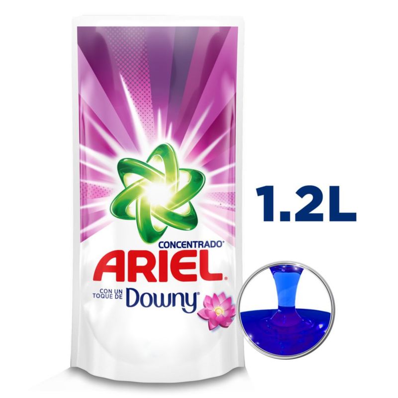 Ariel Detergente Líquido Concentrado Doble Poder 1.8 L