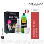 Pack Botija Tabernero: Pisco Acholado 700ml + Gaseosa Ginger Ale 1.5L + Vaso Chilcanero 2un