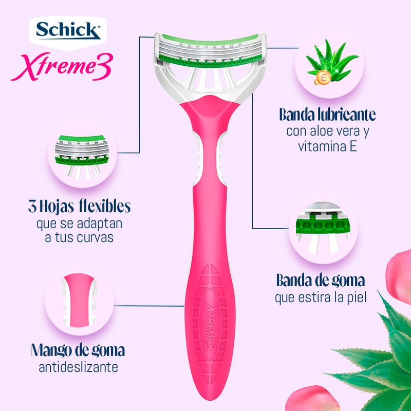 Twopack-M-quina-de-Afeitar-Desechable-Schick-Xtreme-3-Piel-Sensible-4-7986599