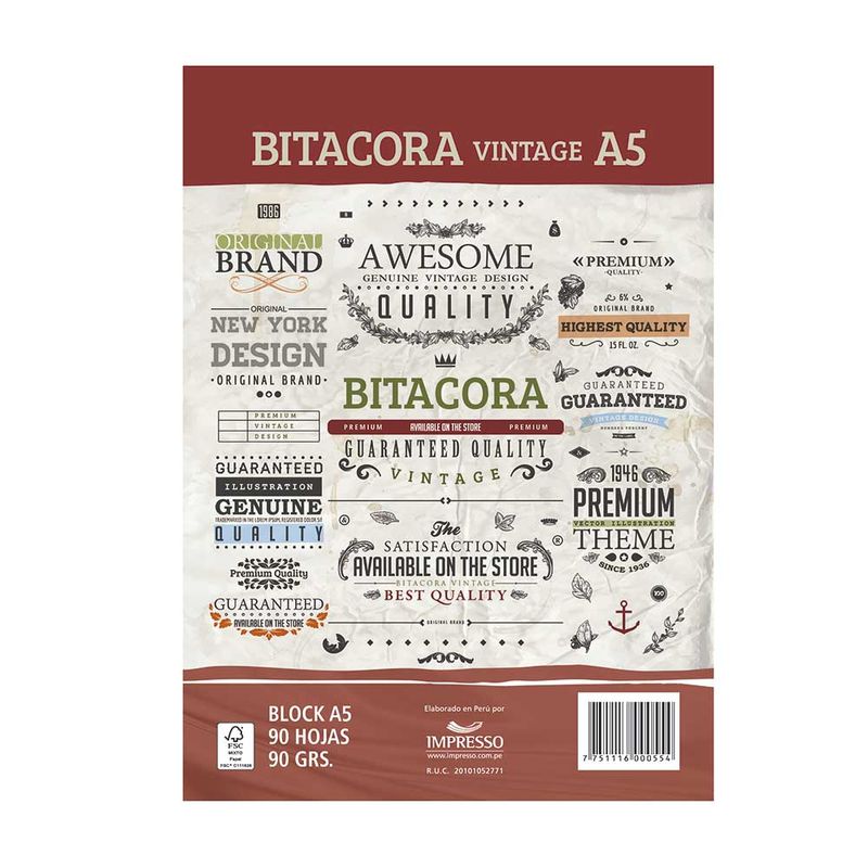 Bitacora-Vintage-Fine-A5-x90hj-90gr-1-38026