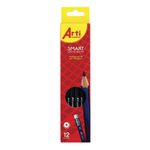 L-piz-de-Grafito-2B-Smart-con-Borrador-Arti-Creativo-Caja-12-Unid-1-22179