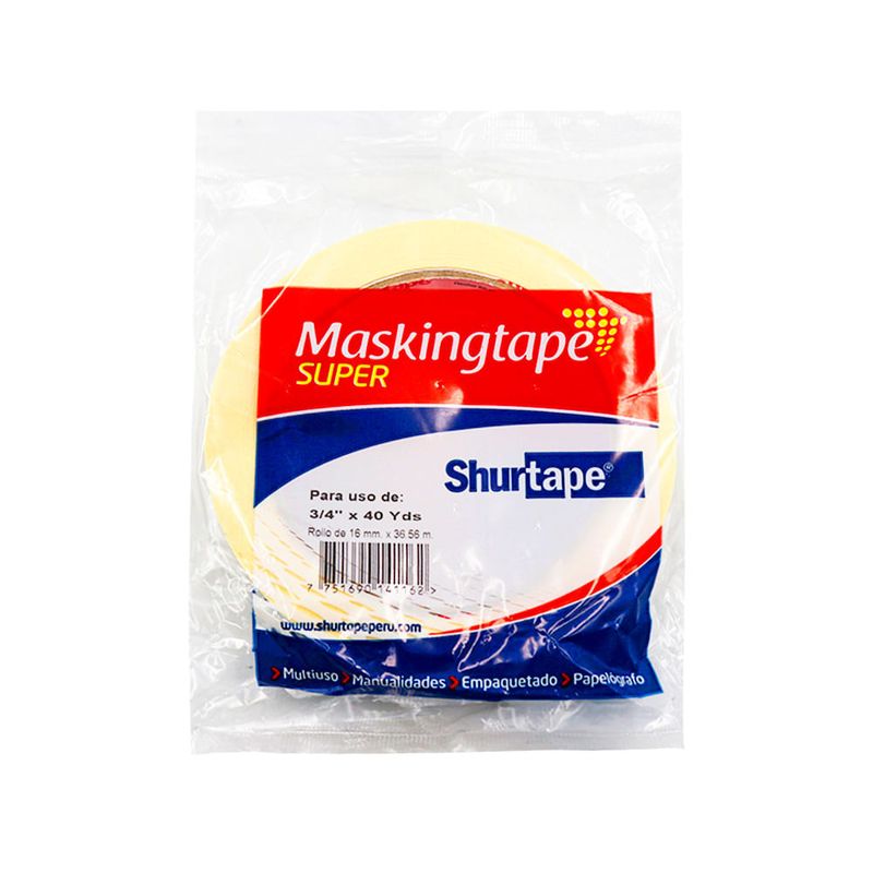 Cinta-Masking-Tape-Shurtape-3-4---x-40-yd-1-24510