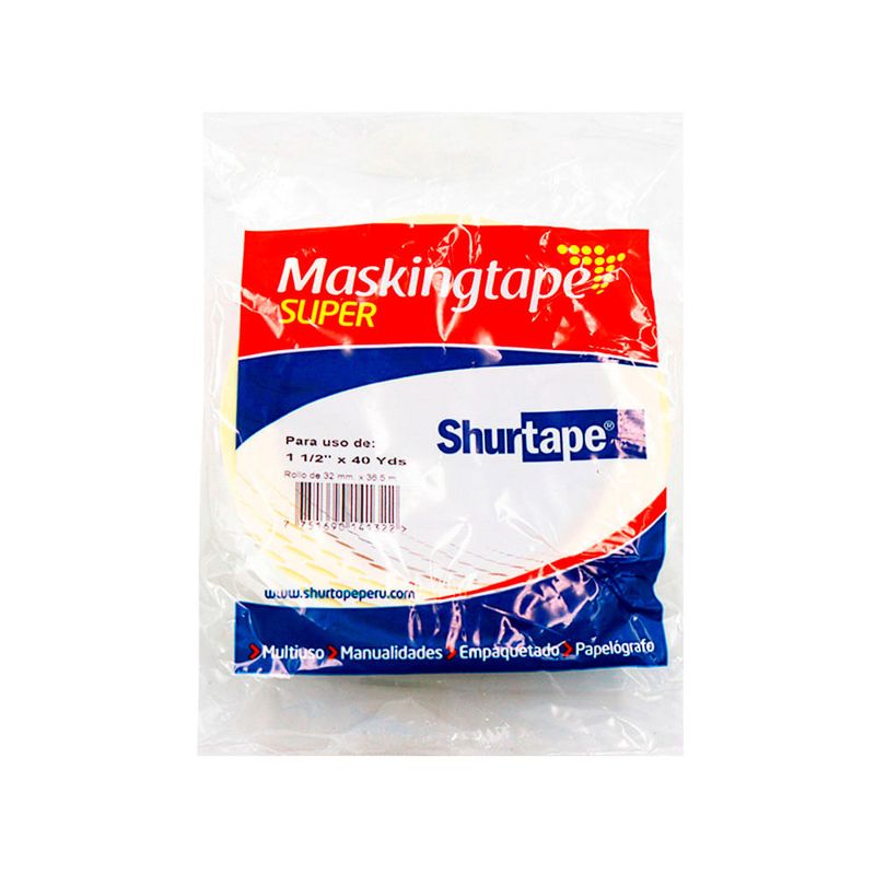 Cinta-Masking-Tape-Shurtape-1-1-2---x-40-yd-1-24512