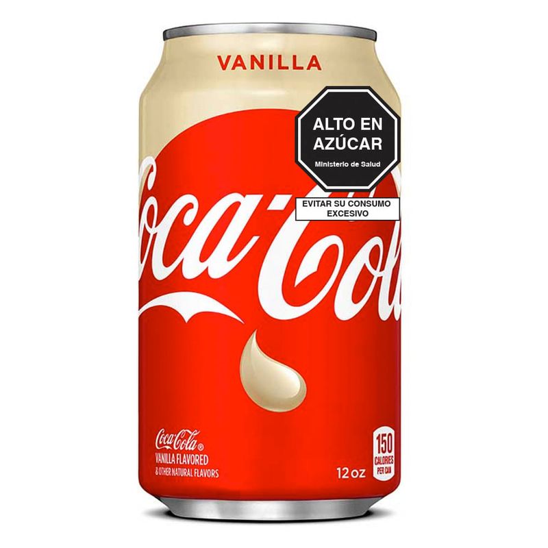 Gaseosa Coca Cola lata 355 ml.