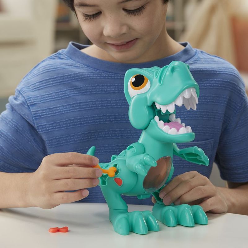 Juguetes Niños Años Play-Doh Rex Dino Glotón Con Sonidos