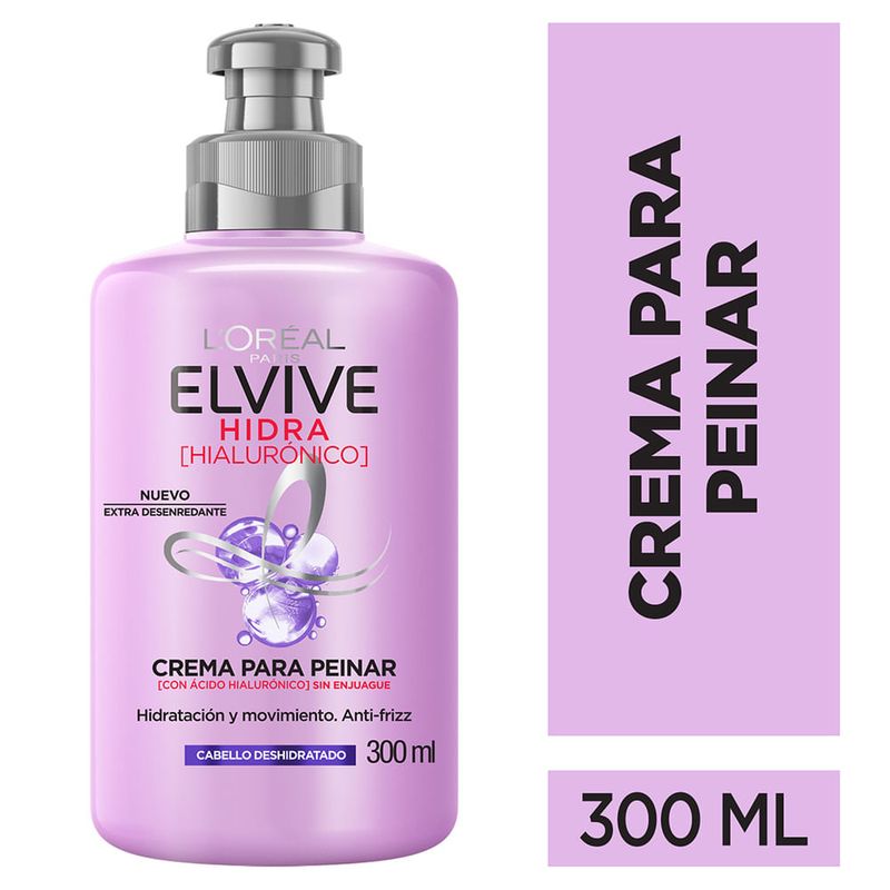 Crema-para-Peinar-cido-Hialur-nico-Cabello-Deshidratado-Elvive-Hidra-Frasco-300-ml-1-224685154