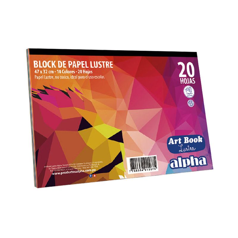 Alpha-Art-Block-de-Papel-Lustre-20-Hojas-1-109473146
