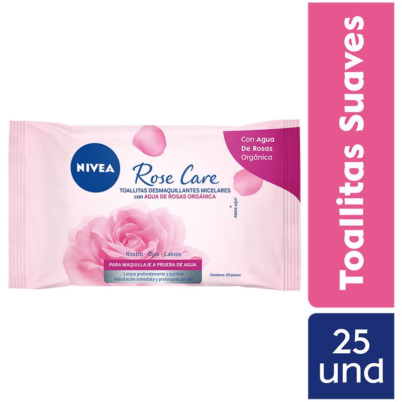 Rose Care Toallitas Desmaquillantes Micelares - NIVEA