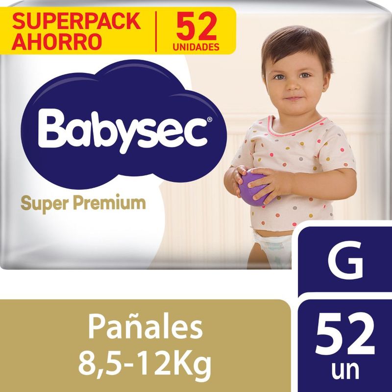 Pañales para Bebé Active Sec Recién Nacido Paquete 60 unid 