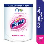 Quitamanchas Líquido Vanish Ropa Blanca 1.8L