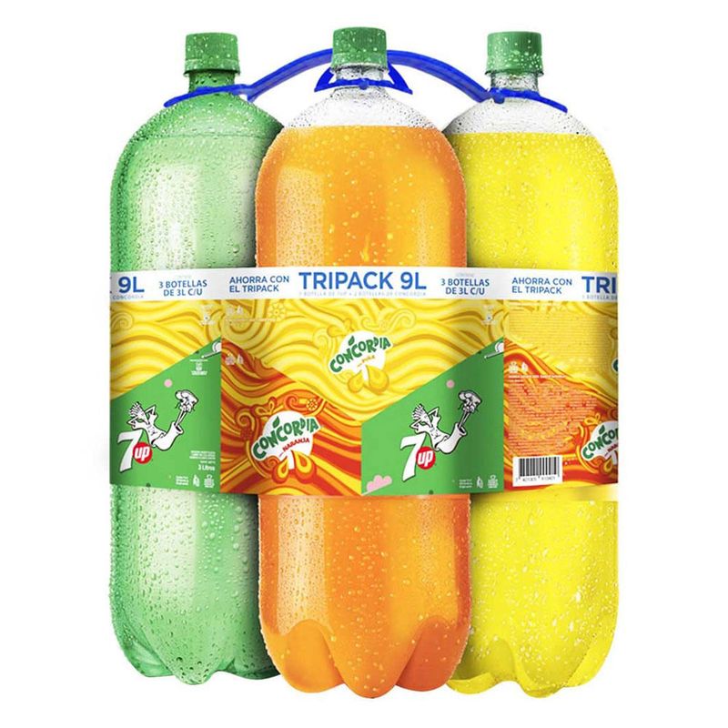Pack-x3-Gaseosa-Concordia-Naranja-3L-Concordia-Pi-a-3L-7UP-3L-1-186446598