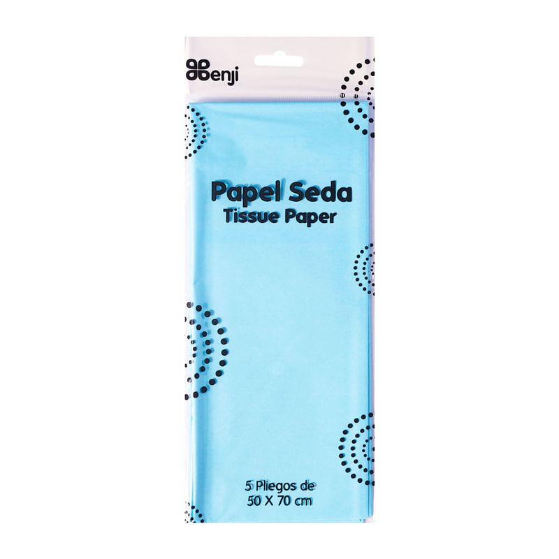 Papel-de-Seda-50-x-70cm-Benji-5un-Celeste-1-30758