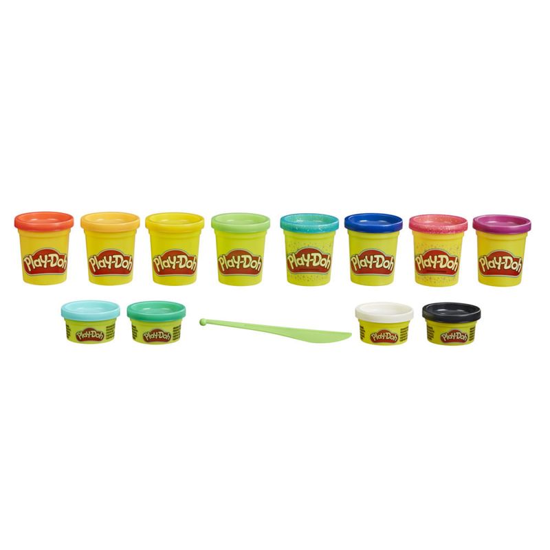 Plastilina brillante store play doh