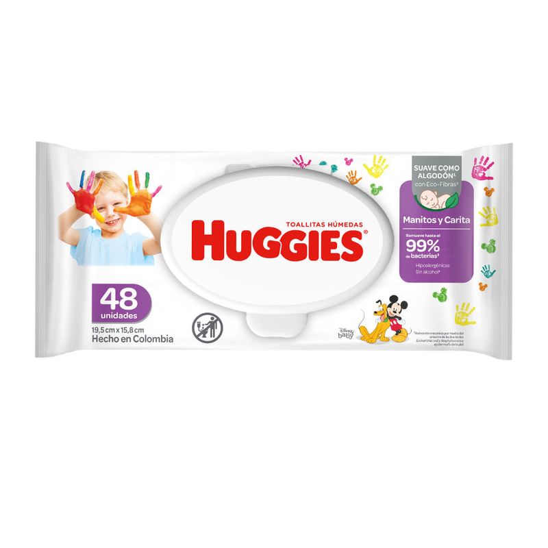 Huggies Toallitas Húmedas Ultra Confort 8 Paquetes / 80 Unidades