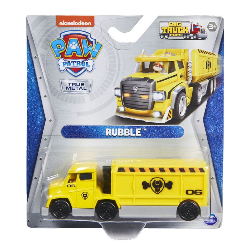 Cami n Paw Patrol Big Trucks True Metal Metro.pe