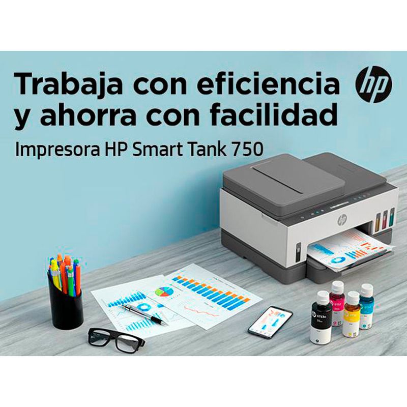 Ripley - IMPRESORA MULTIFUNCIONAL HP SMART TANK 750