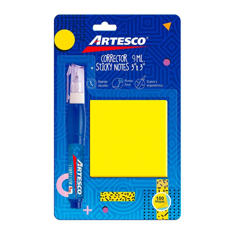 Blister-Corrector-9ml-Artesco-Nota-Adhesiva-Amarillo-Ne-n-1-351635865