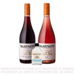 Pack Vino Tinto y Rose Montesierpe 2 Botellas + Petaca