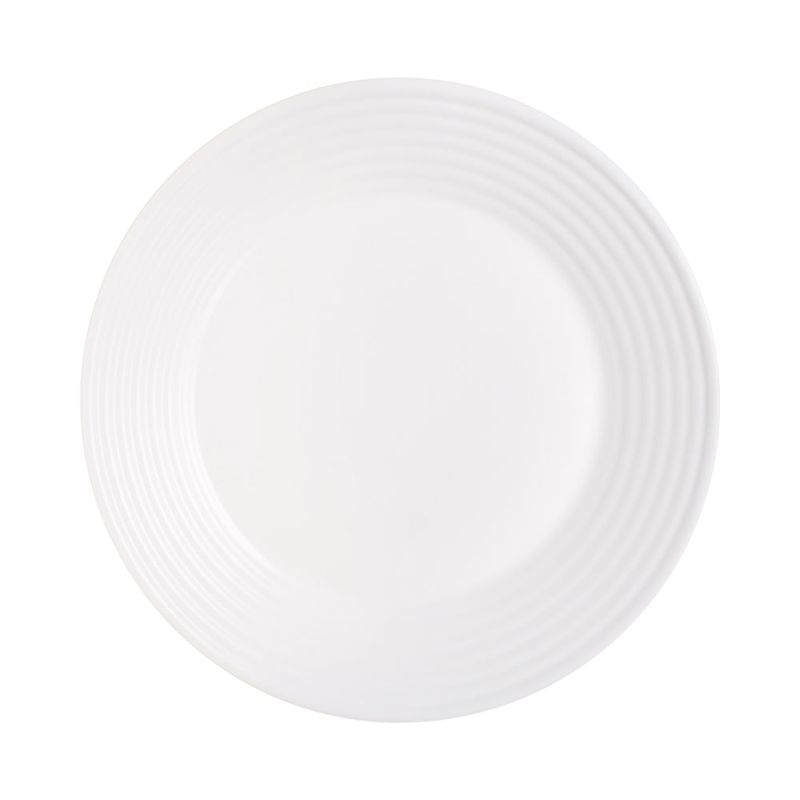 Luminarc Harena Salad Bowl - 27 Cm Tempered Glass, White, 3100 Ml Capacity