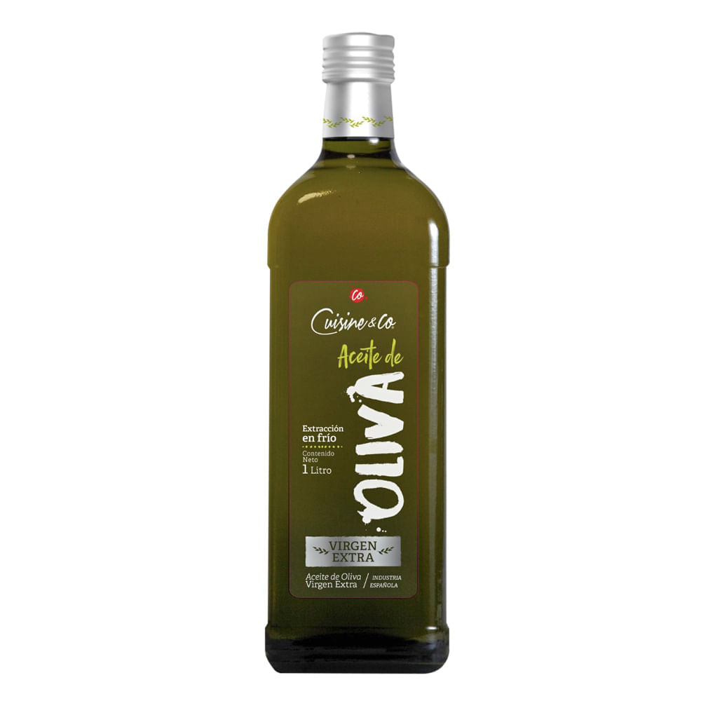 Aceite de Oliva Extra Virgen Botella 1 Litro